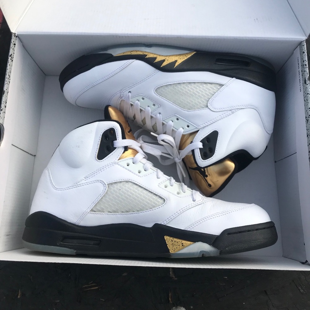 Jordan 5 Retro Olympic Gold Size 11